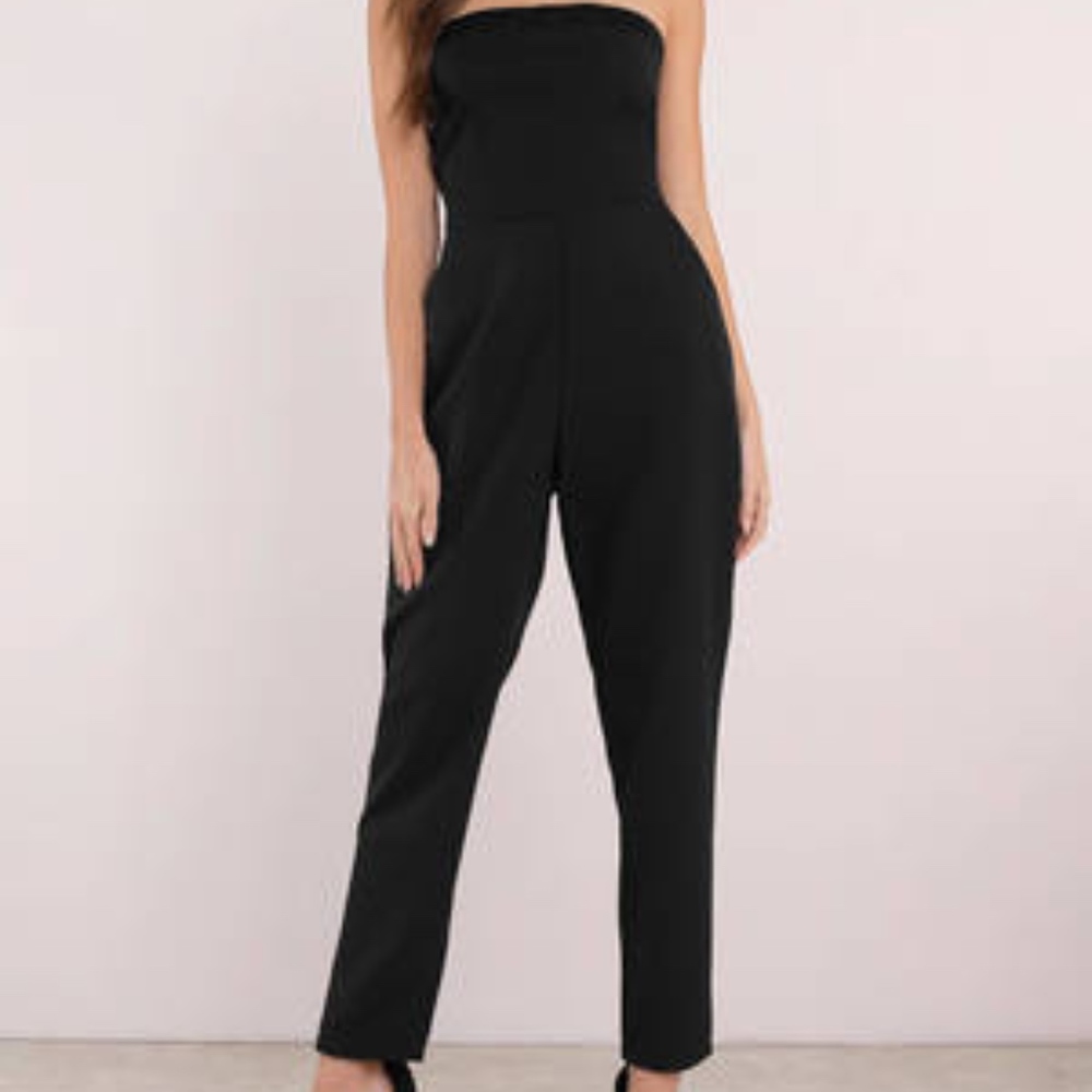 Gina Black Strapless Jump